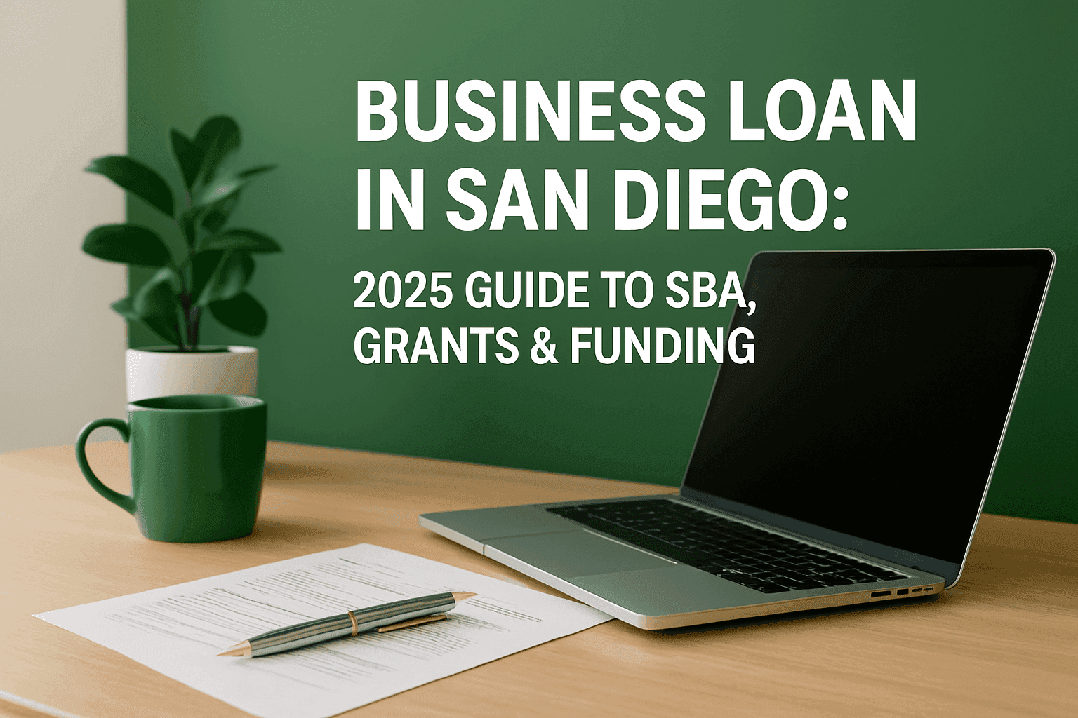 Business Loan in San Diego: 2025 Guide to SBA, Grants & Funding