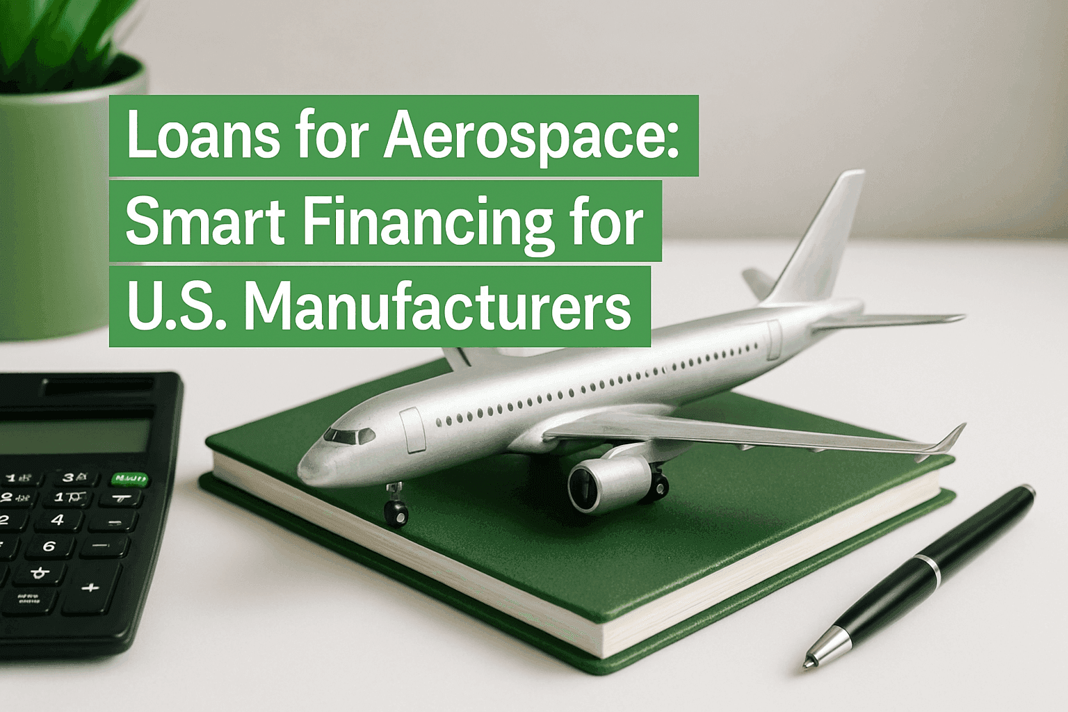 Loans for Aerospace: Smart Financing for U.S. Manufacturers