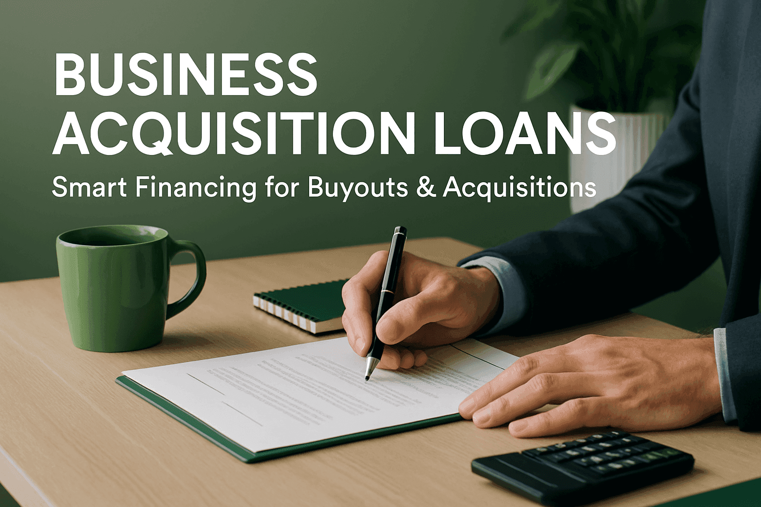 Business Acquisition Loans: Smart Financing for Buyouts & Acquisitions