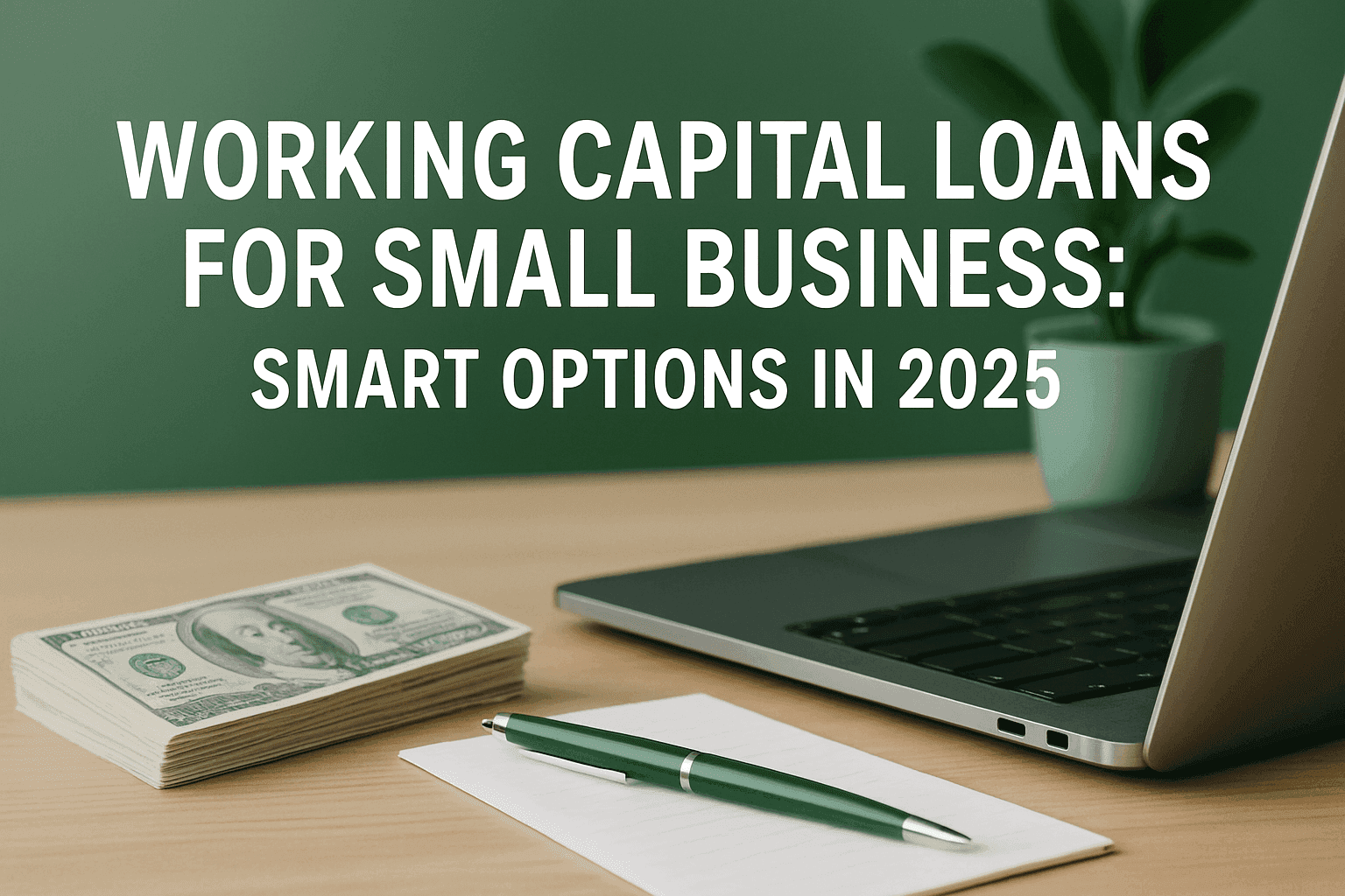 Working Capital Loans for Small Business: Smart Options in 2025