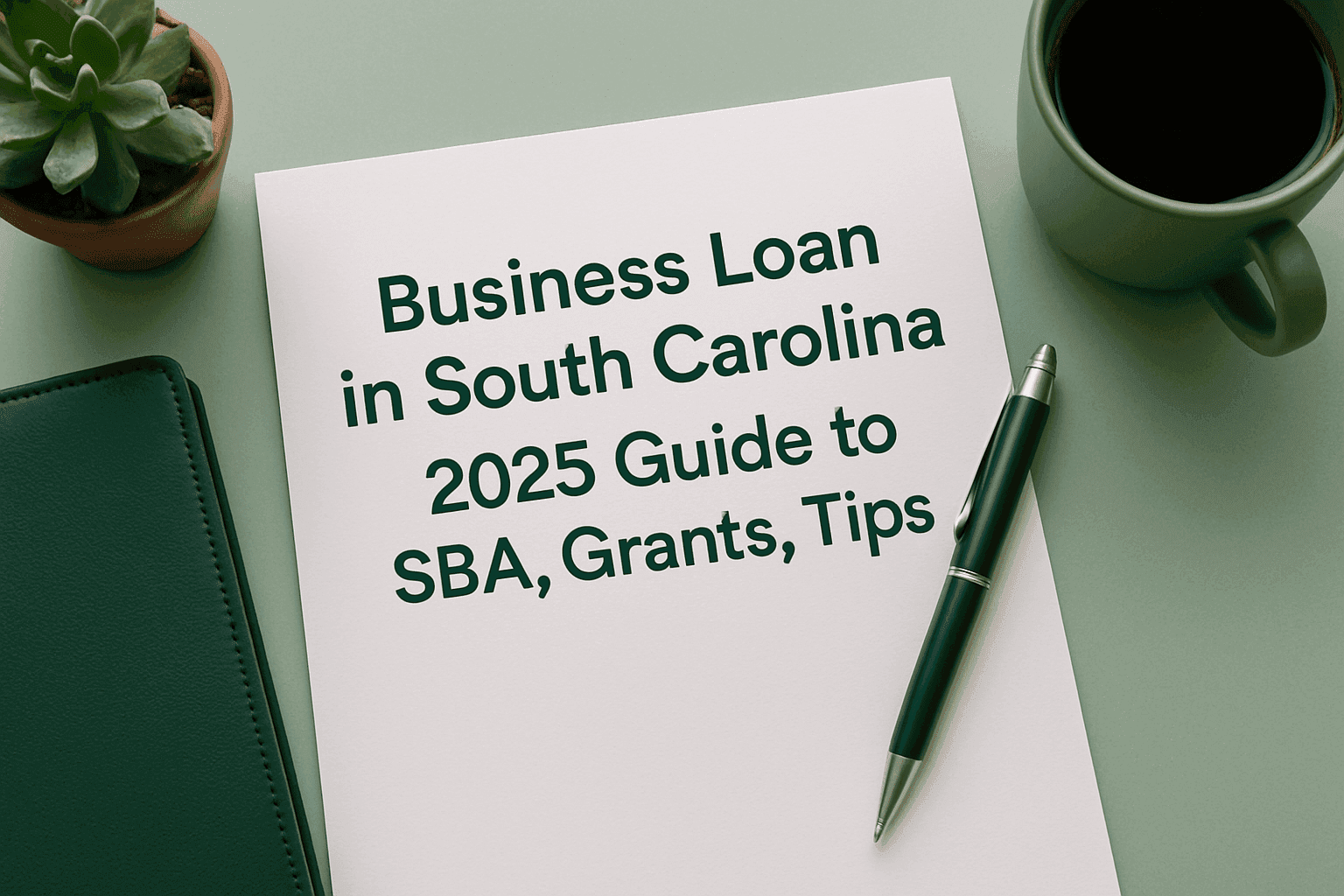 Business Loan in South Carolina: 2025 Guide to SBA, Grants, Tips