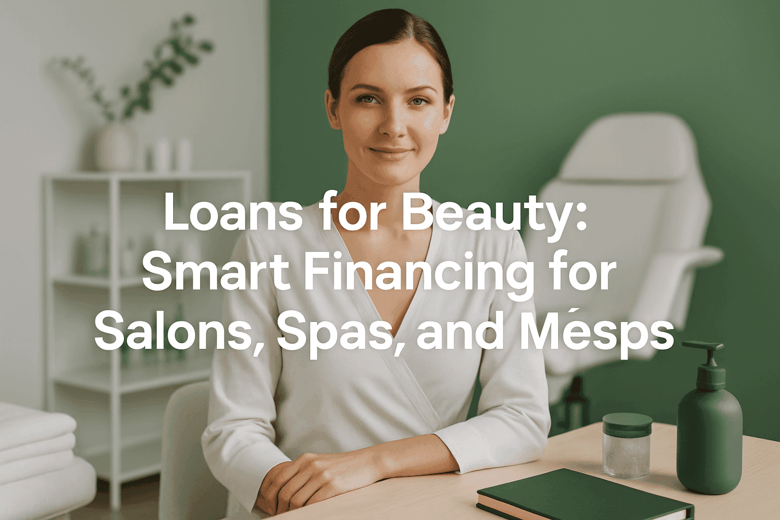Loans for Beauty: Smart Financing for Salons, Spas, and Med Spas