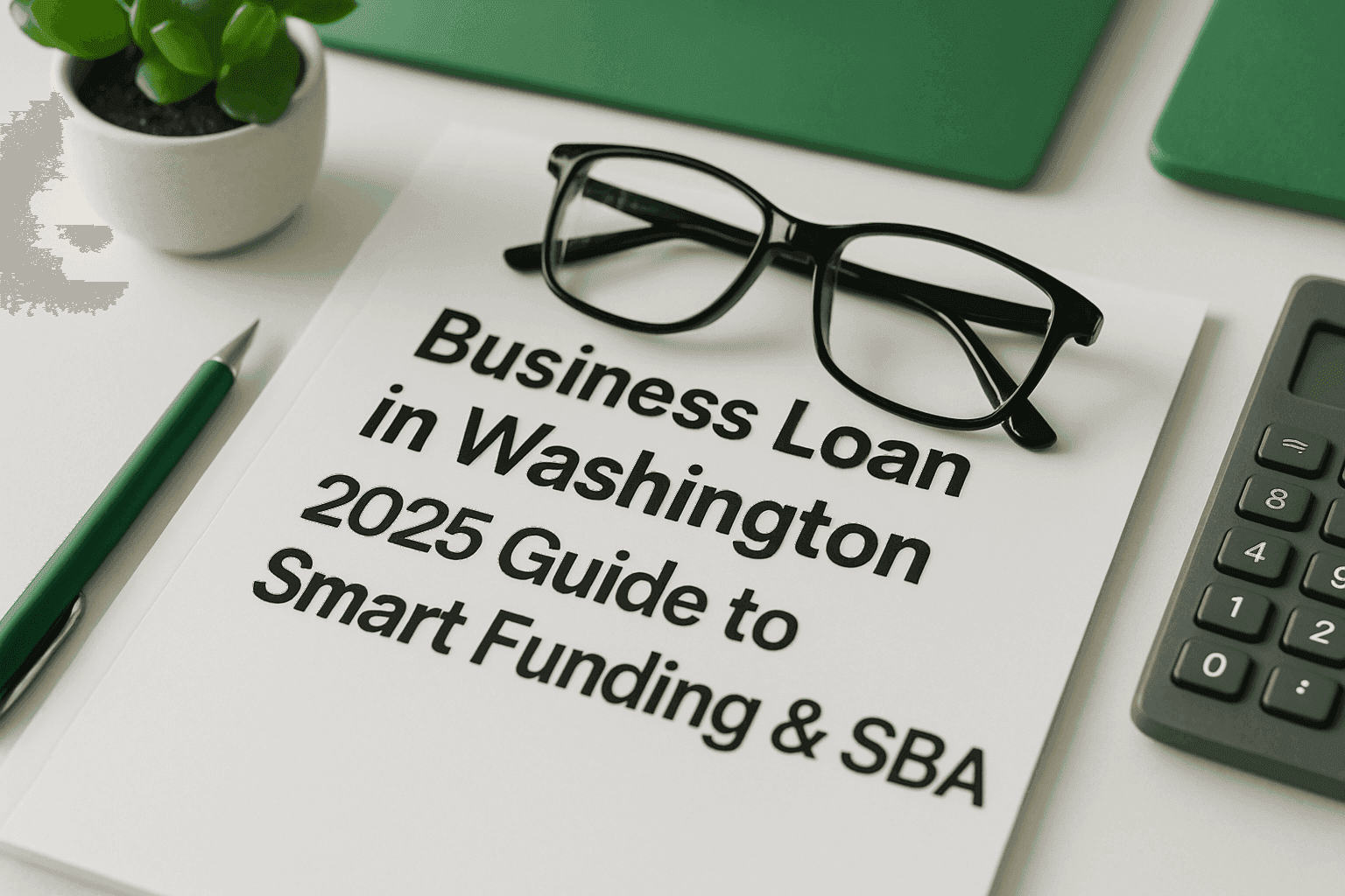 Business Loan in Washington: 2025 Guide to Smart Funding & SBA