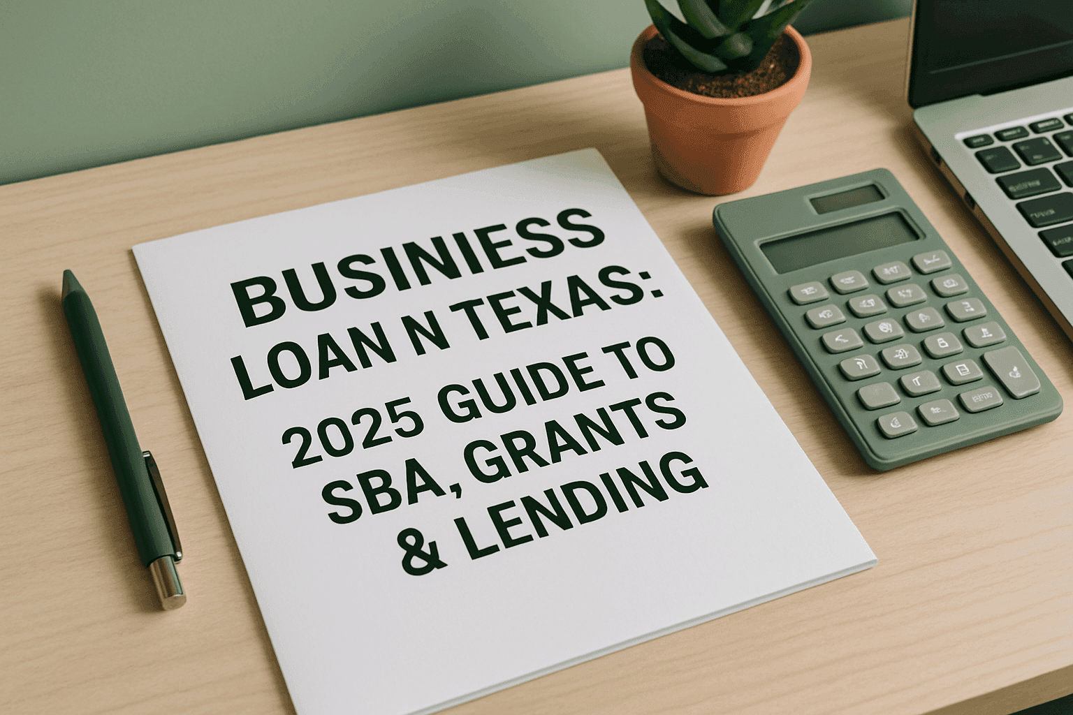 Business Loan in Texas: 2025 Guide to SBA, Grants & Lending