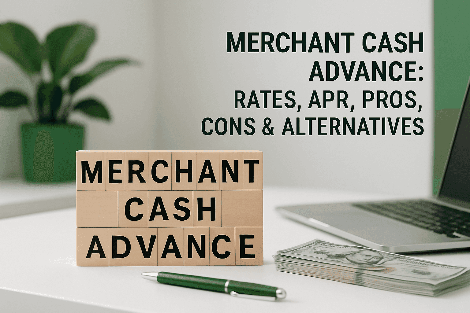 Merchant Cash Advance: Rates, APR, Pros, Cons & Alternatives