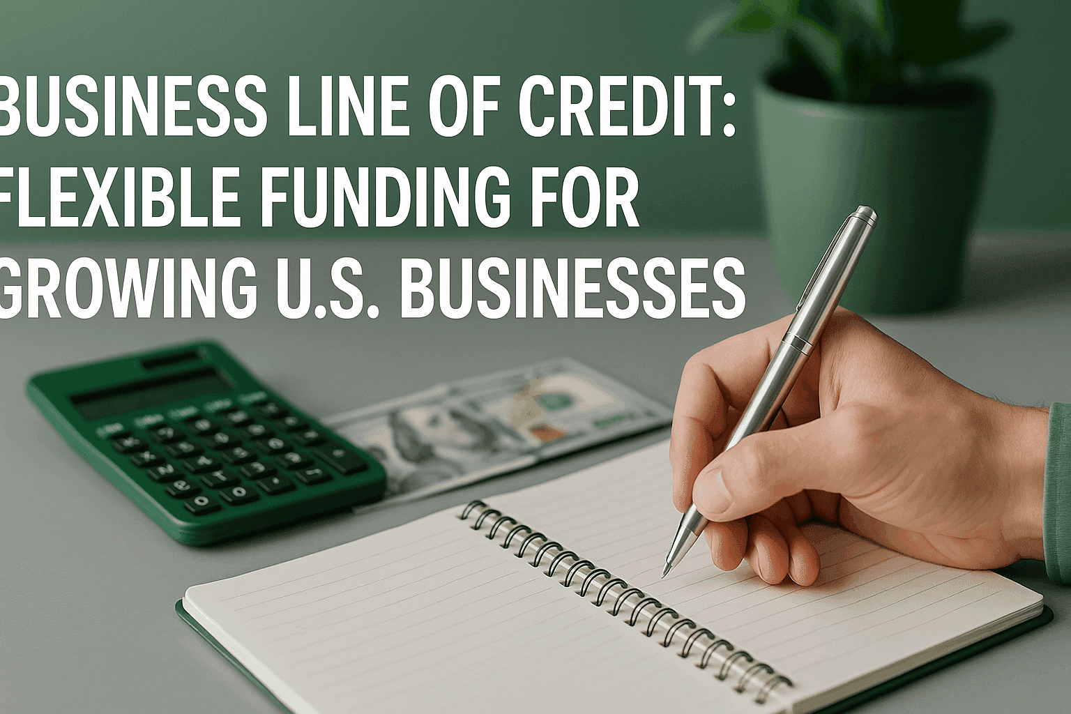 Business Line of Credit: Flexible Funding for Growing U.S. Businesses