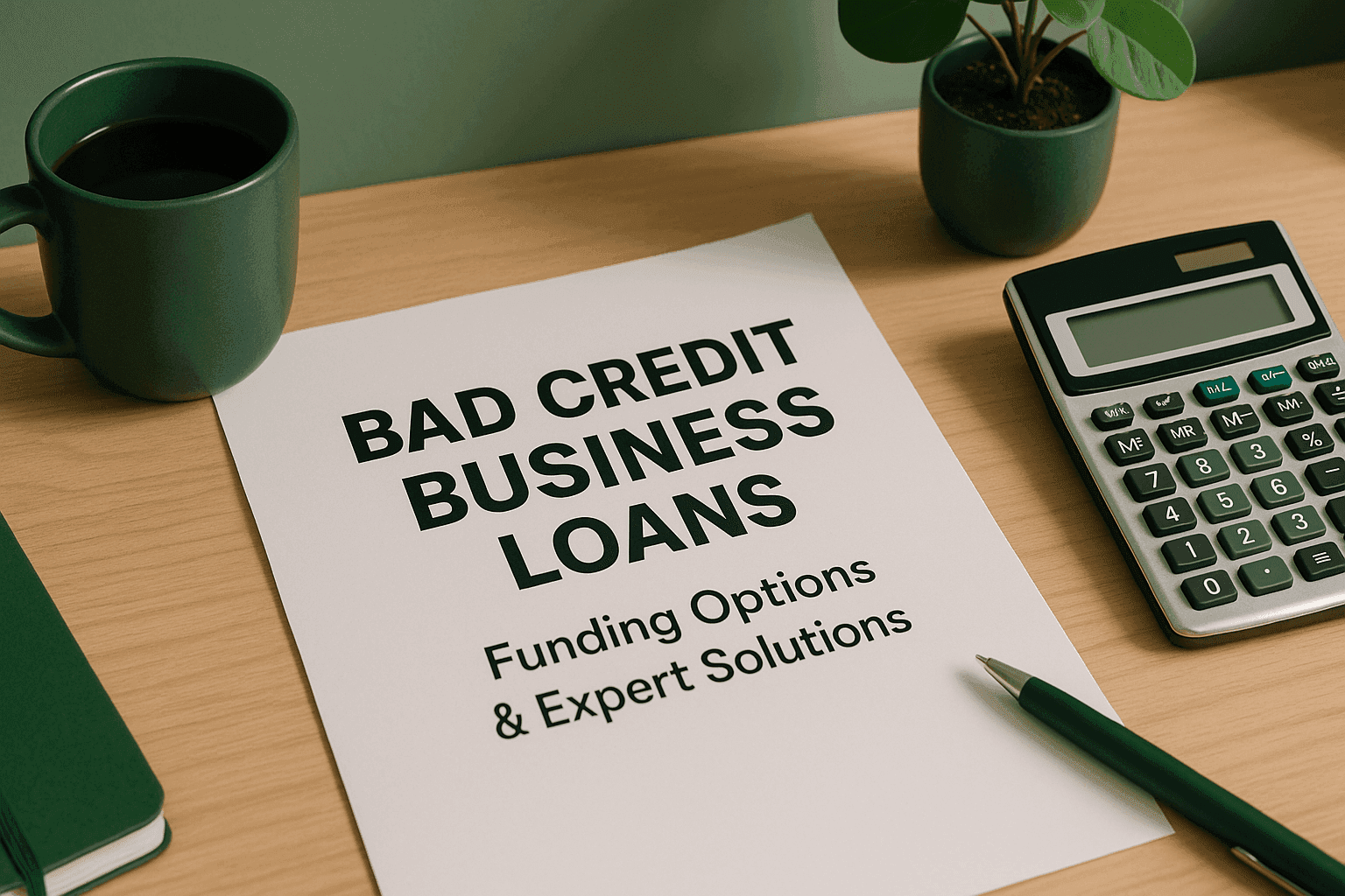 Bad Credit Business Loans: Funding Options & Expert Solutions