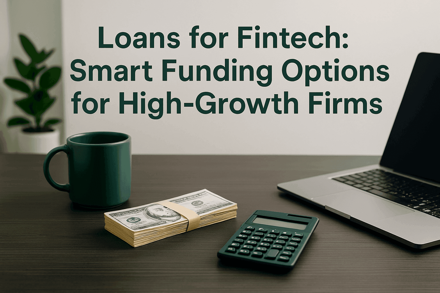 Loans for Fintech: Smart Funding Options for High-Growth Firms