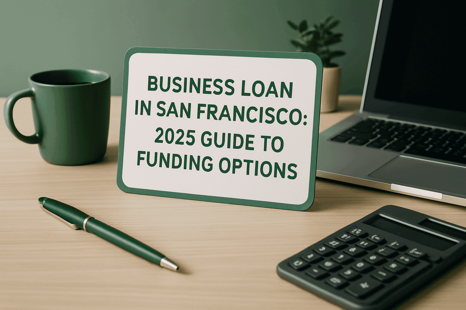 Business Loan in San Francisco: 2025 Guide to Funding Options
