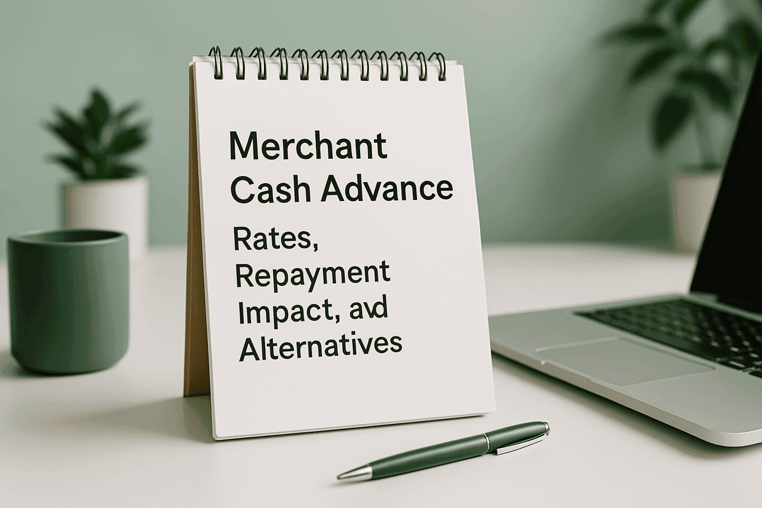 Merchant Cash Advance: Rates, Repayment Impact, and Alternatives
