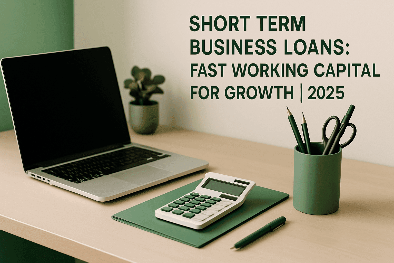 Short Term Business Loans: Fast Working Capital for Growth | 2025