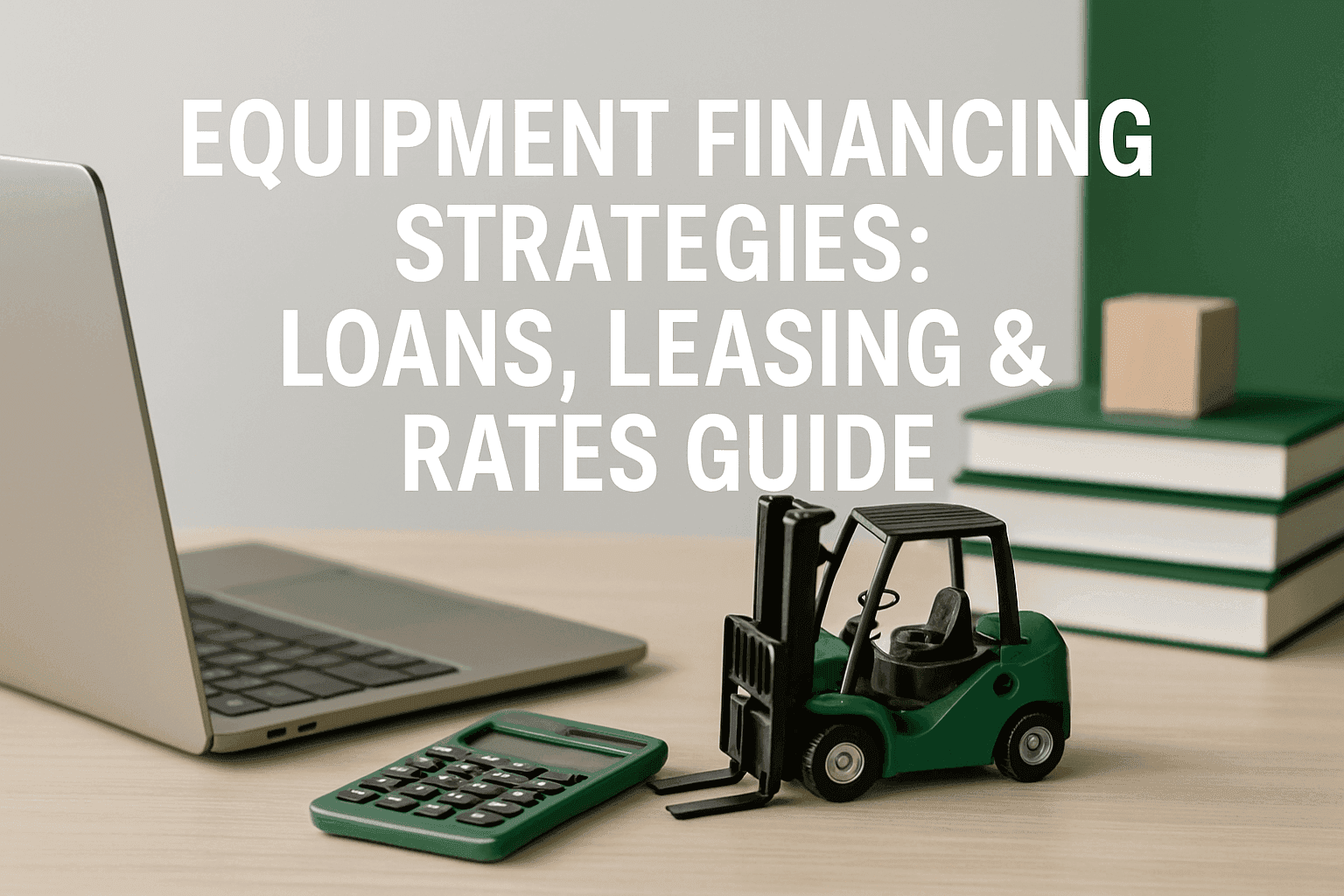 Equipment Financing Strategies: Loans, Leasing & Rates Guide