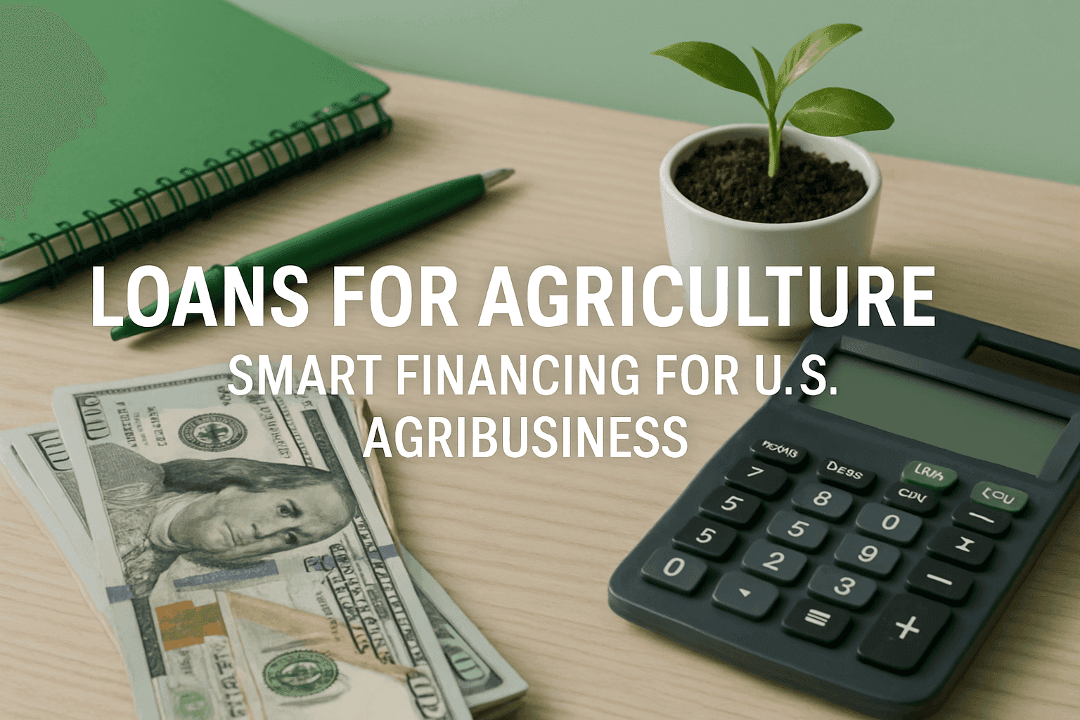 Loans for Agriculture: Smart Financing for U.S. Agribusiness