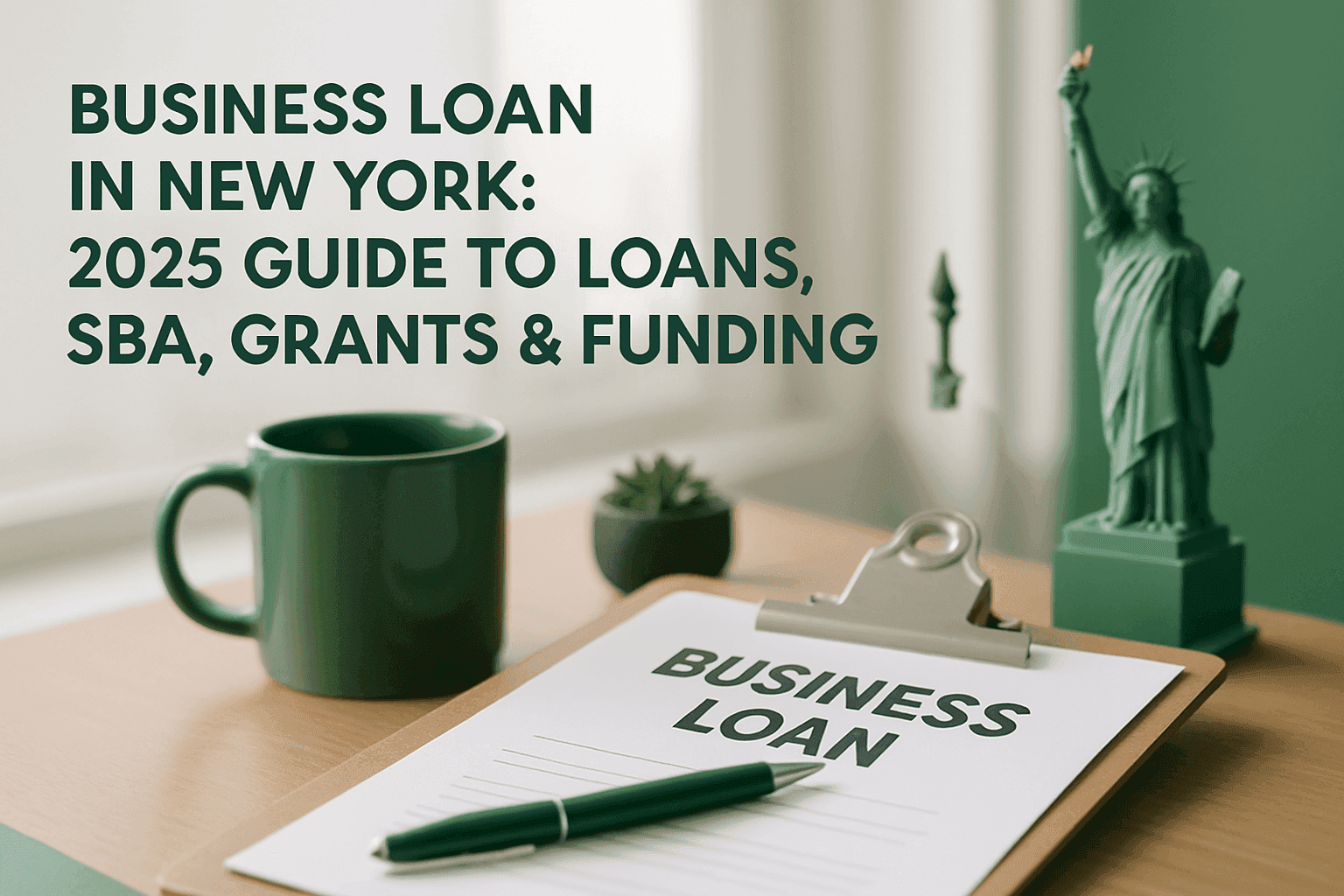 Business Loan in New York: 2025 Guide to Loans, SBA, Grants & Funding